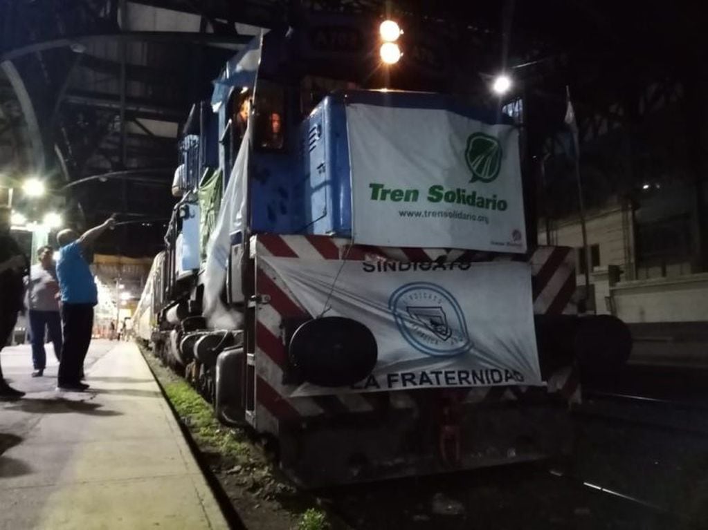 El Tren Solidario arribó a Tres Arroyos
