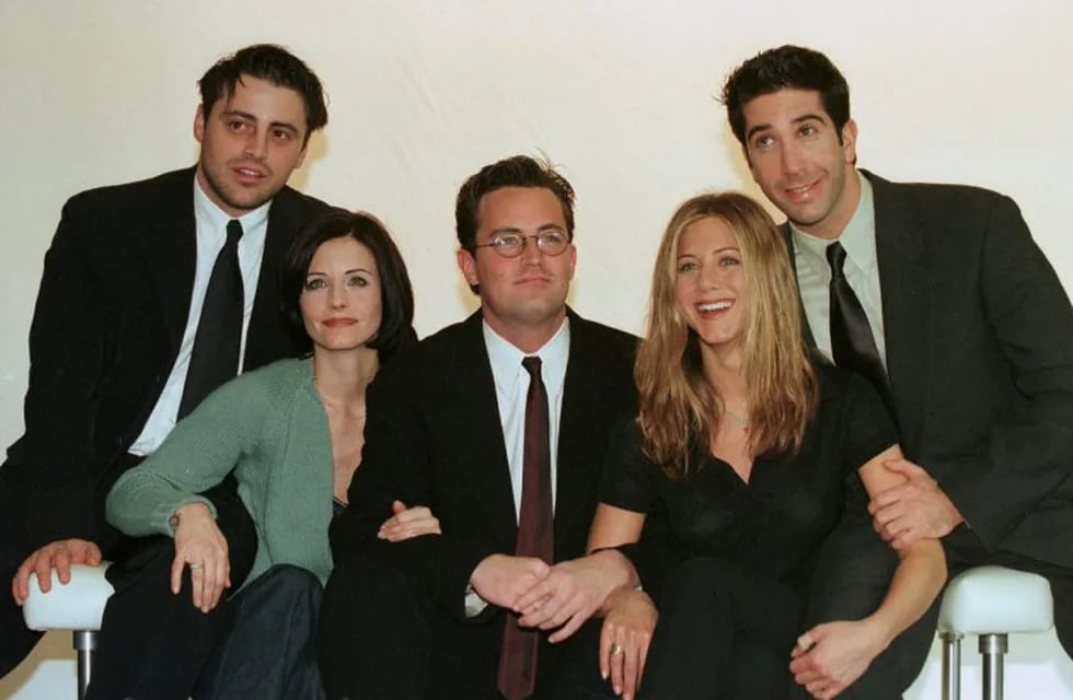 Matt Le Blanc, Courteney Cox, Matthew Perry,  Jennifer Aniston and David Schwimmer /Foto de archivo