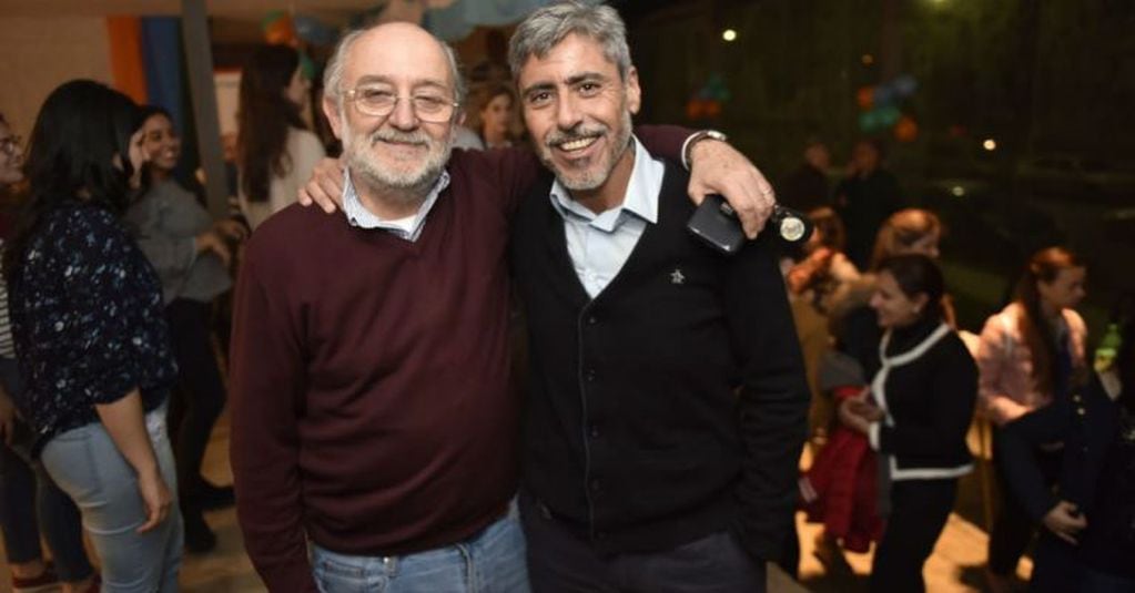 Aurelio García Elorrio y Juan Pablo Quinteros de Encuentro Vecinal Córdoba.