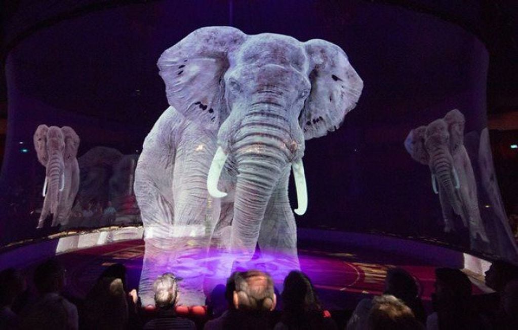 El circo alemán que reemplazó a los animales por hologramas para brindar una experiencia mágica, sin crueldad