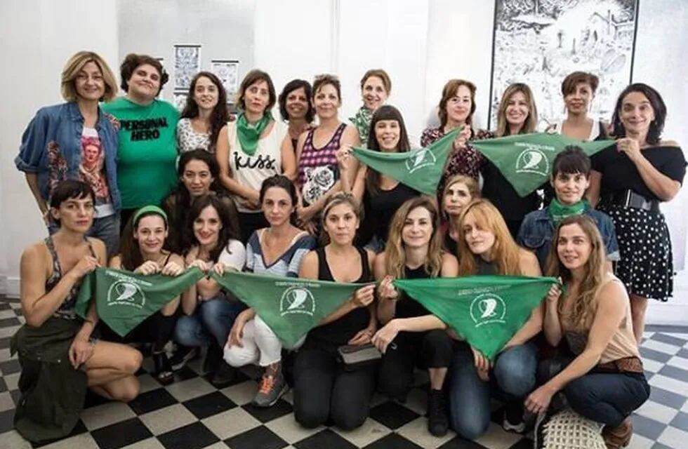 Actrices argentinas firmaron la carta para la legalización del aborto (Instagram/mu.lavaca)