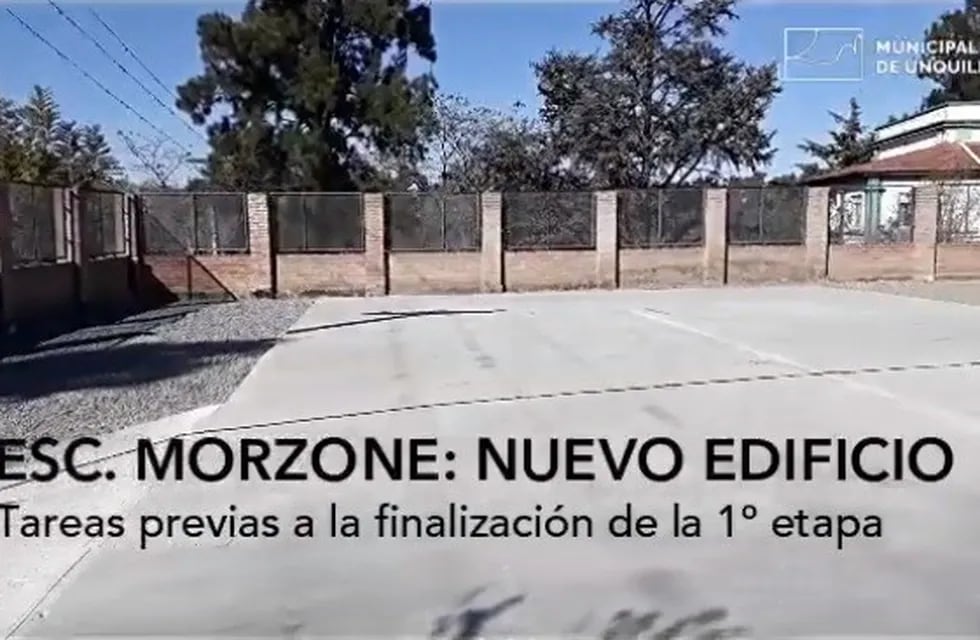 Escuela Morzone - Nuevo Edificio (Foto: Youtube )
