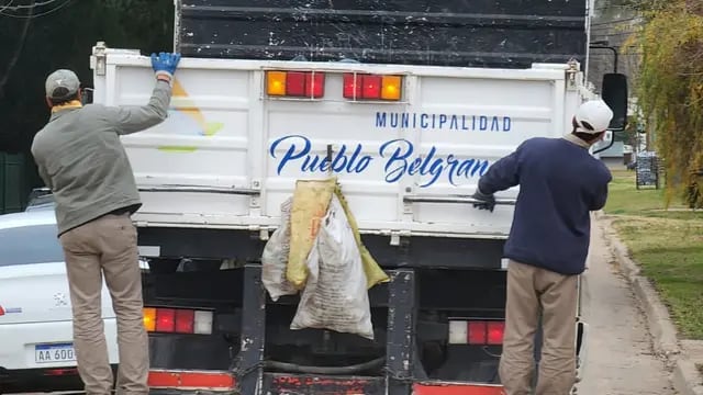 Campaña de limpieza integral en Pueblo General Belgrano