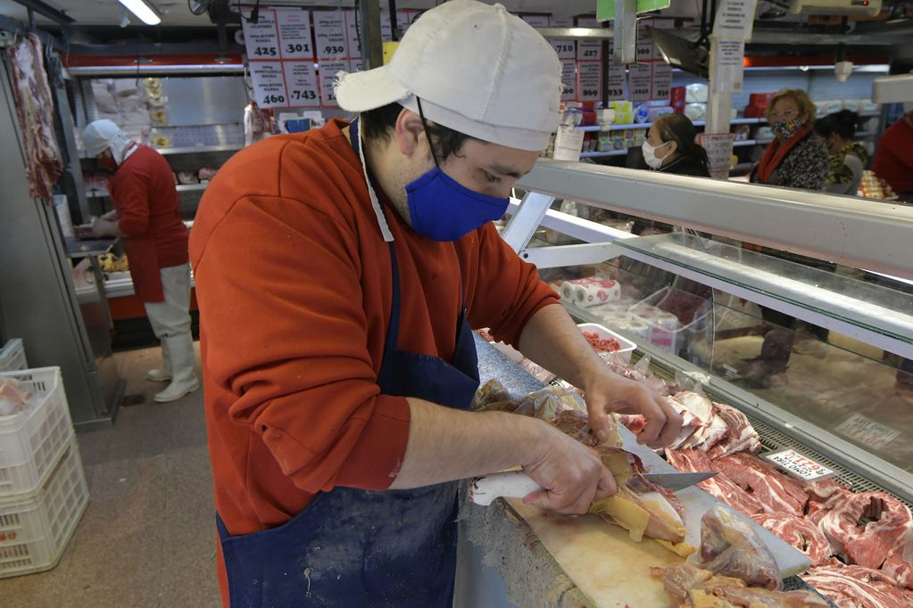 Los precios de la carne subieron un 65% en los últimos meses.
Foto Orlando Pelichotti/ Los Andes