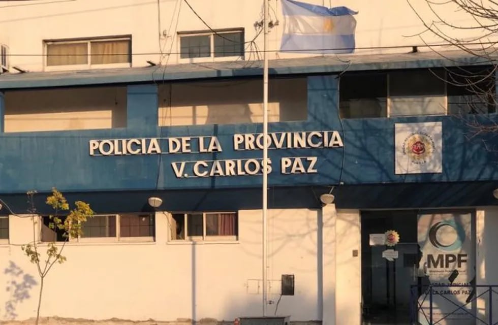 Policía de la Provincia de Córdoba. Villa Carlos Paz. (Foto: VíaCarlosPaz)