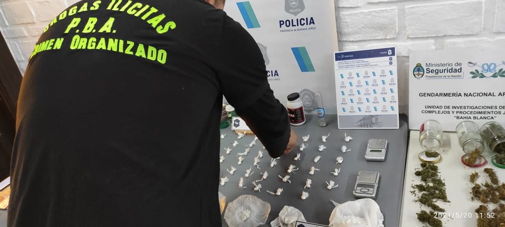 Allanamientos por droga en Tres Arroyos