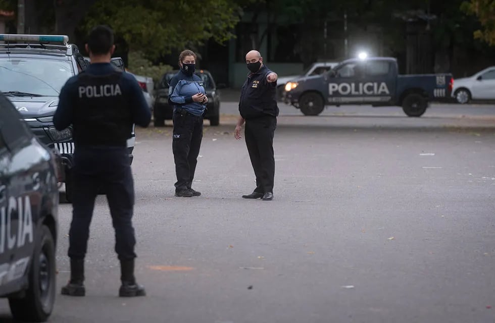 Policía de Mendoza actuó ante el robo del médico. Foto ilustrativa: Ignacio Blanco/ Los Andes.