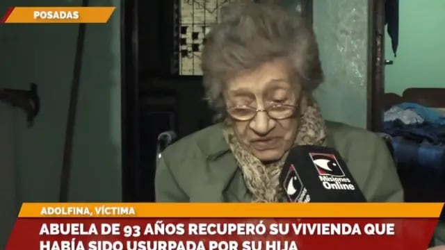 Sin rastros de Adolfina, la abuela de 93 años del barrio Yacyretá: habrían vendido su casa y no tienen noticias sobre ella