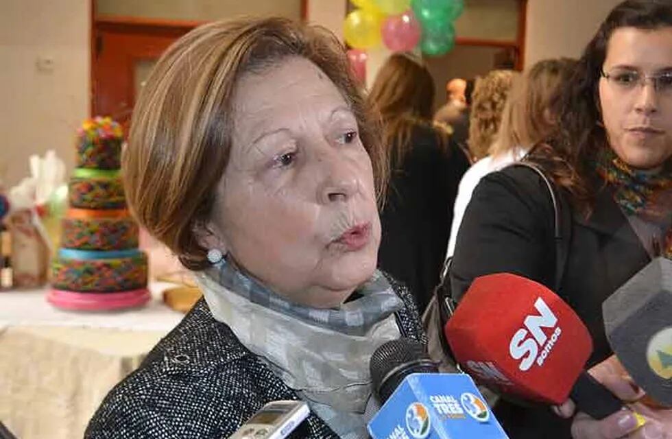 María Cristina Garello, ministra de cultura y educación de La Pampa.