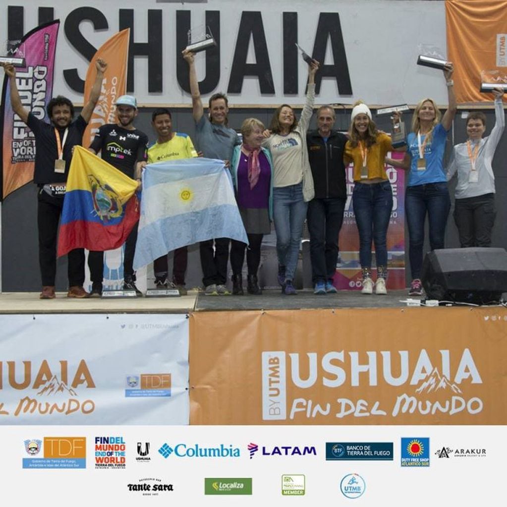 Premiación UTMB by Ushuaia