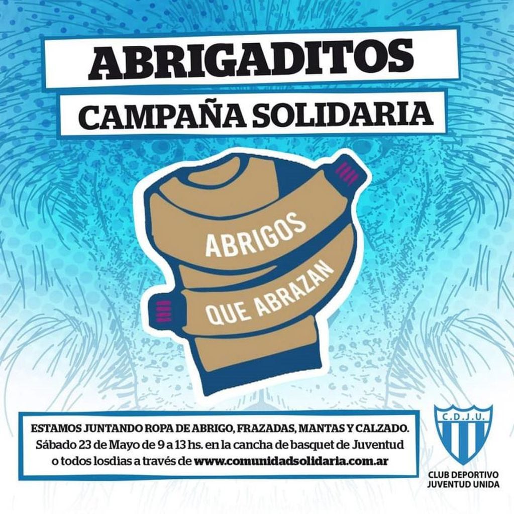 Campaña Solidaria ABRIGADITOS
Crédito: IG CDJU
