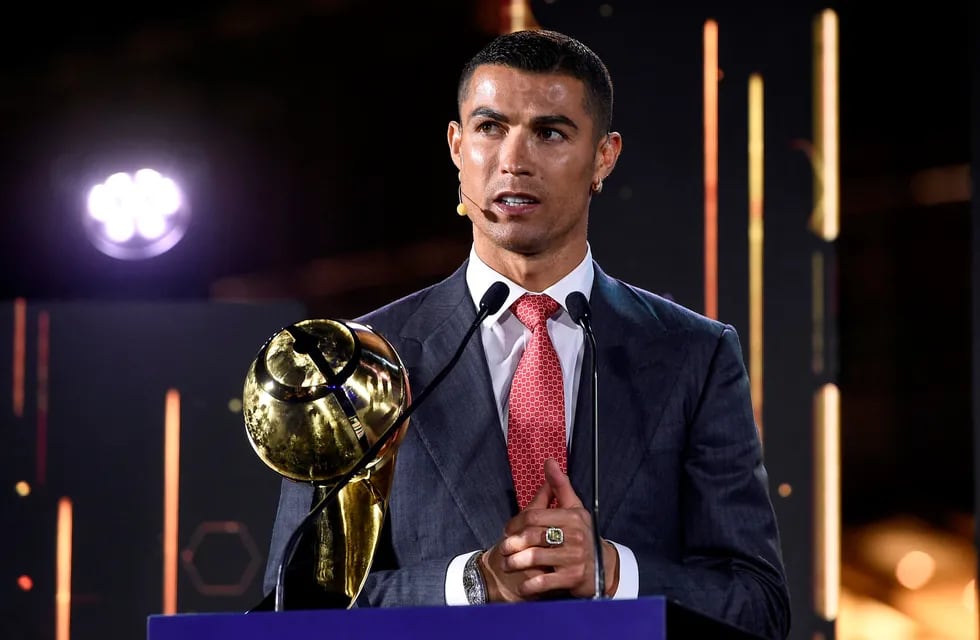 Gala de los Globe Soccer Awards, Dubai. Cristiano Ronaldo: mejor jugador del siglo XXI