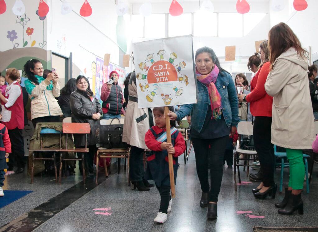 El acto de reanudación del proyecto se realizó en el Centro de Desarrollo Infantil “Santa Rita” de San Salvador de Jujuy.