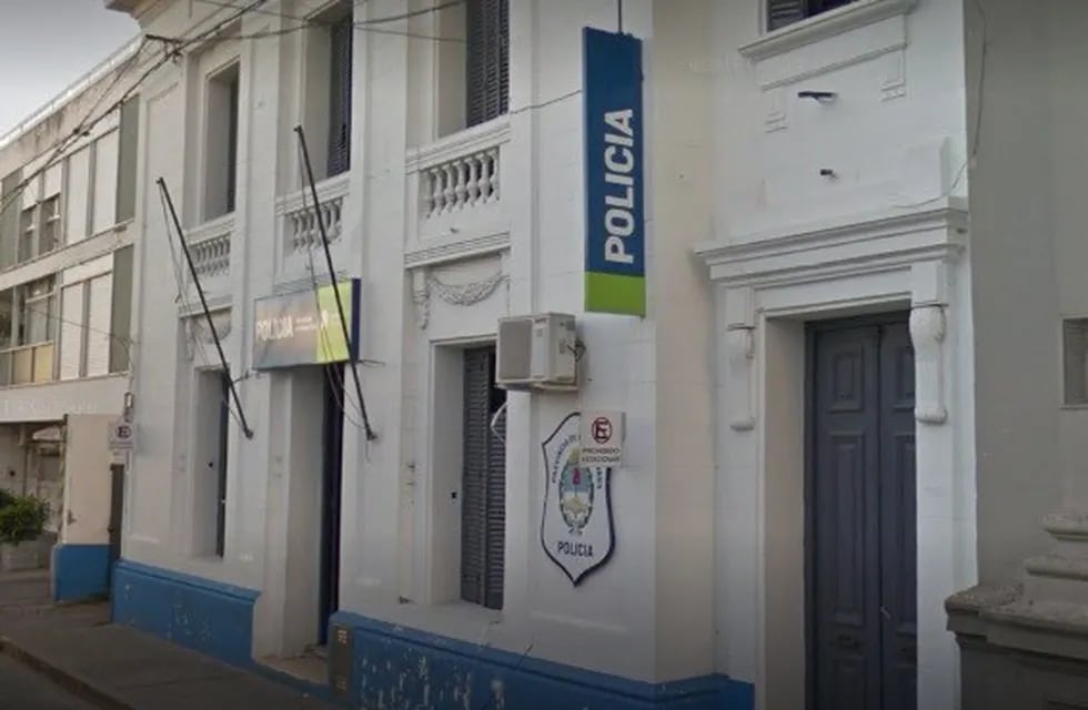 Comisaría 1° de la ciudad de San Nicolás. (Street View)