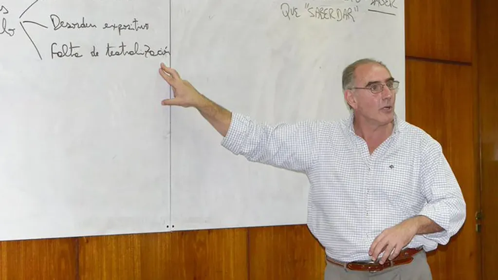Daniel Giaquinta, profesor vinculado al ataque en la Universidad Nacional de Cuyo.