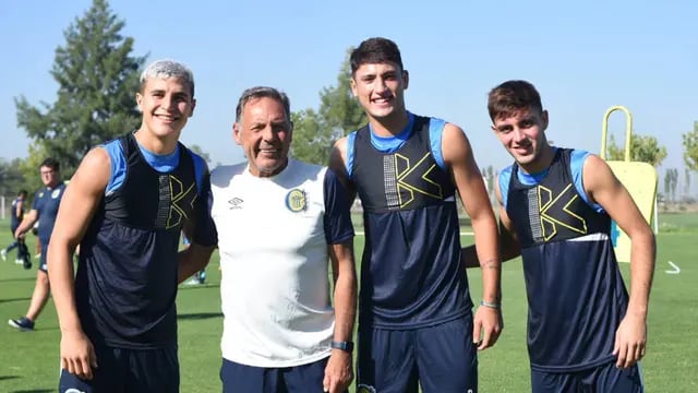 Miguel Ángel Russo y los seleccionados sub 20