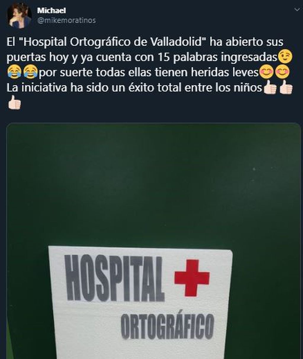 El “Hospital Ortográfico”