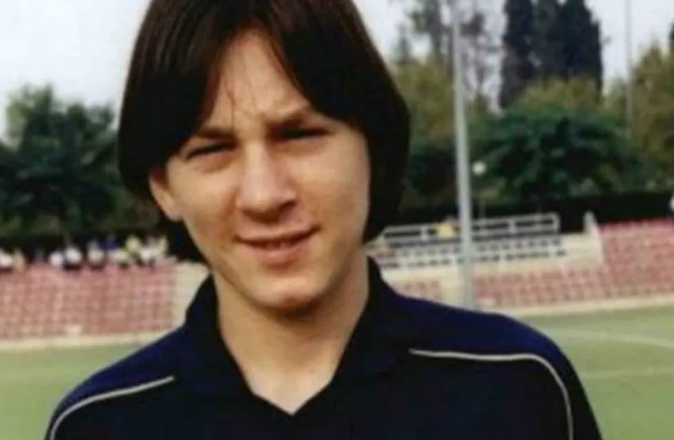 Lionel Messi de joven. (Web)