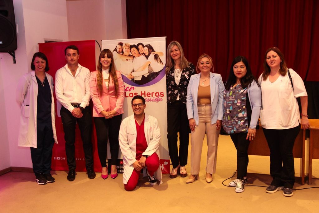 Octubre Rosa en Las Heras: Todo un mes para la mujer, prevención del cáncer de mama.
