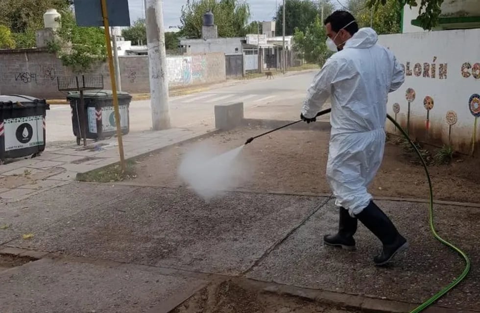 Desinfección en Córdoba.
