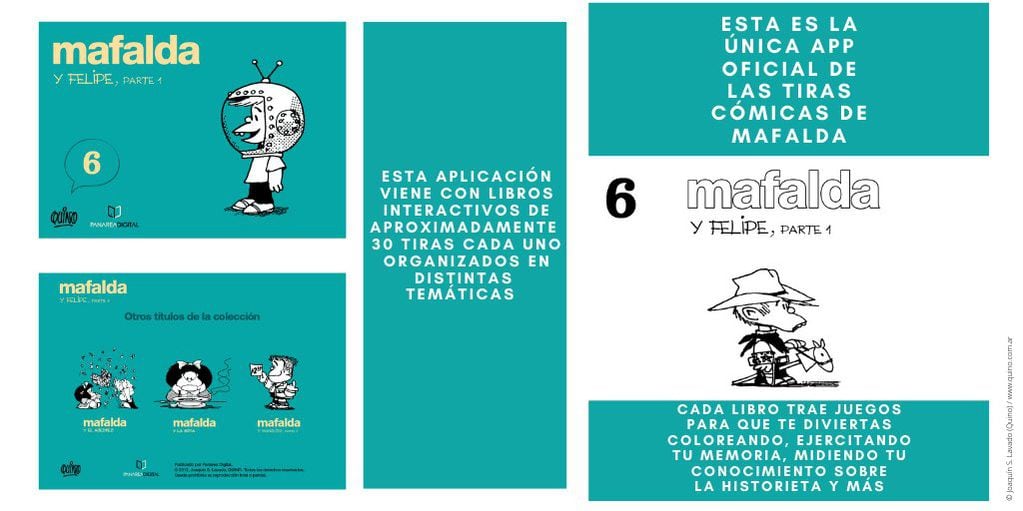 Mafalda tiene una app.