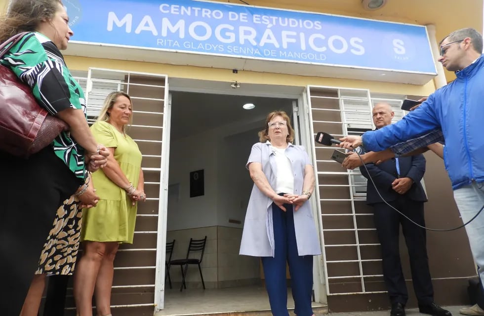 El Centro de Estudios Mamográficos del Hospital Municipal lleva el nombre de Rita Mangold