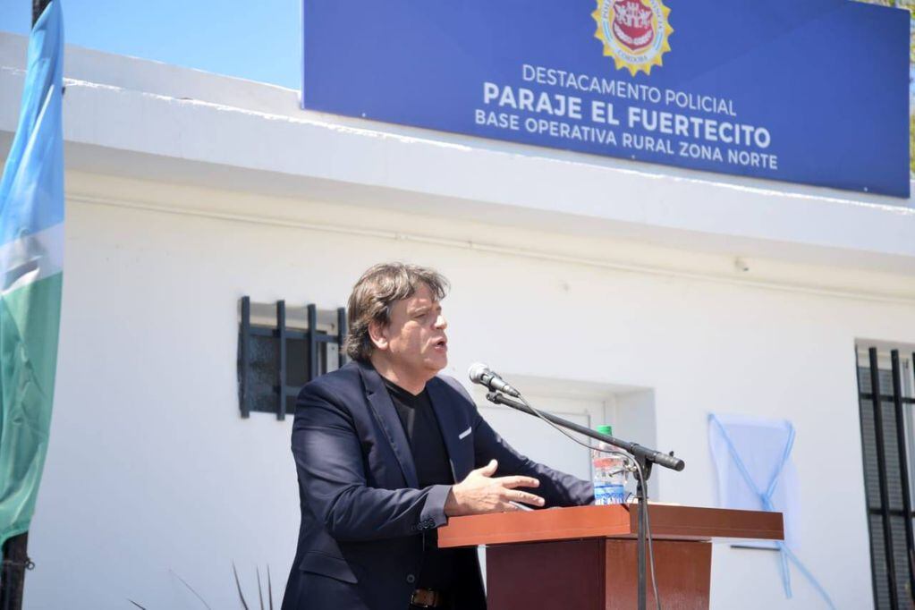 Ministro de Seguridad Alfonso Mosquera