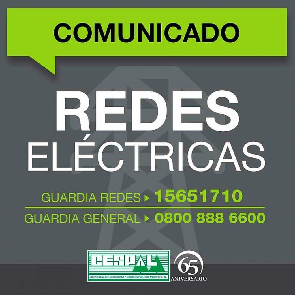 Redes Eléctricas CESPAL Arroyito