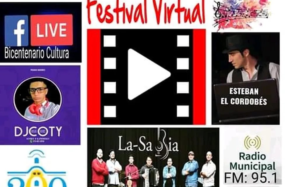 El festival del Bicentenario transmitido por FAcebook y radio en Posadas.