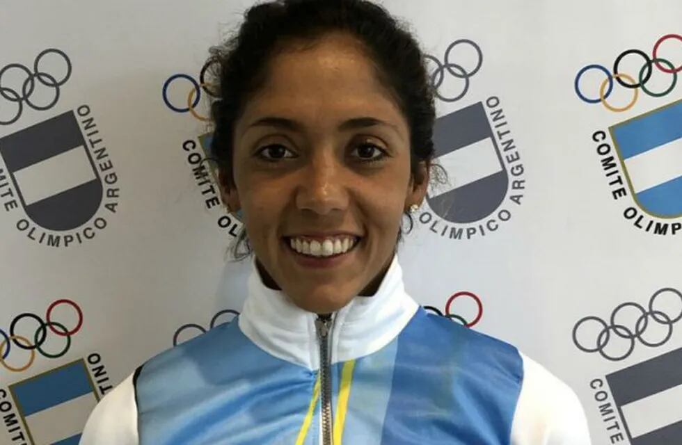 Romina Biagioli, primera medalla argentina en los Juegos Suramericanos de playa.