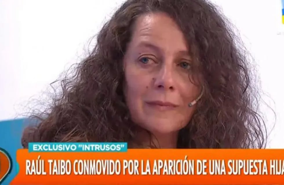 Claudia Zucco, la misionera de 47 años a quien su madre le contó que era hija de Raúl Taibo. El ADN dijo no. (Captura TV)