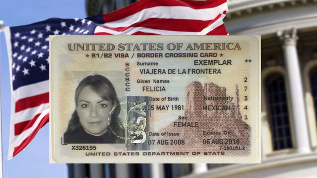 La visa láser permite ingresar a los Estados Unidos sin necesidad de pasaporte.