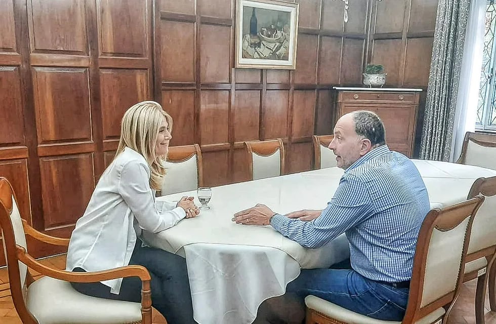 Garate se reunió con la vicegobernadora Verónica Magario y el Ministro de Gobierno Carlos Bianco
