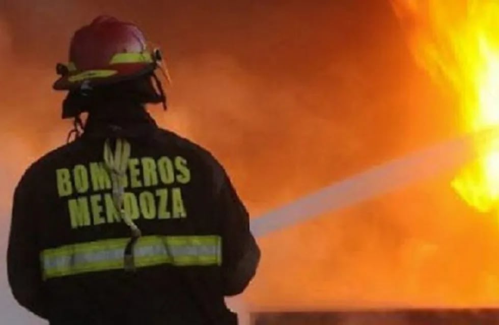 Incendio en Las Heras.