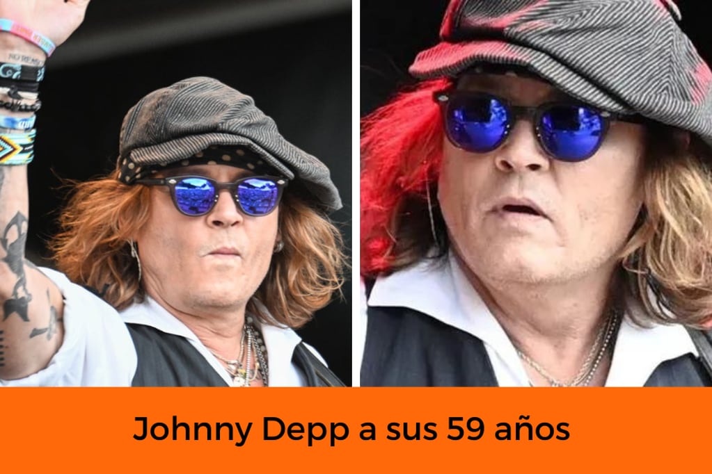 El antes y después de Johnny Depp.