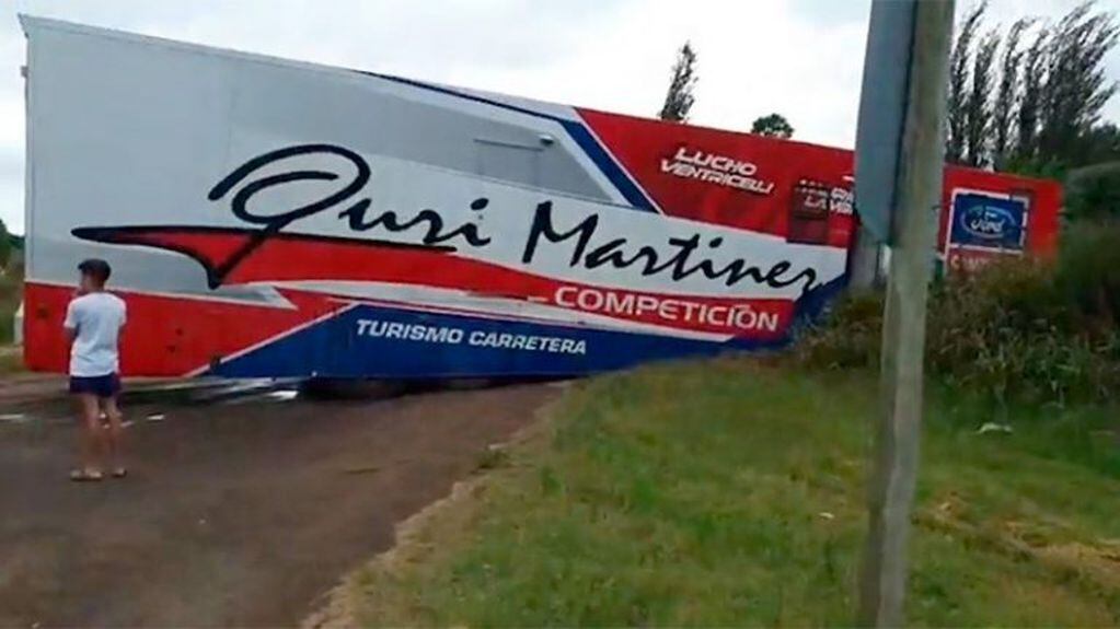Despiste camión Gurí Martínez