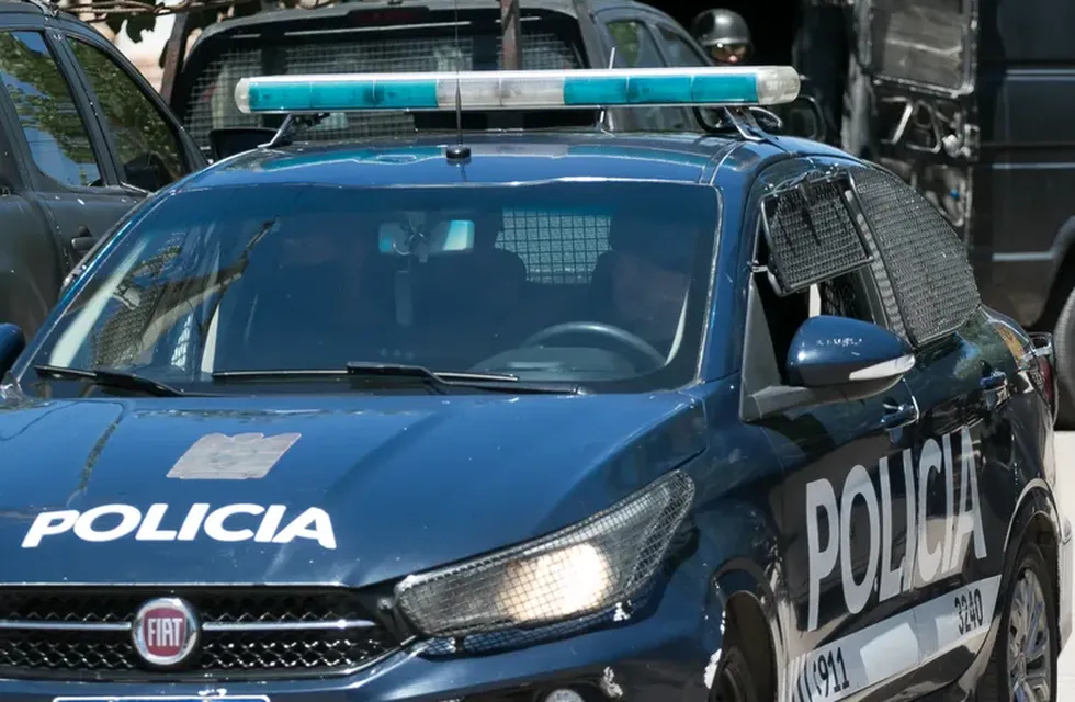 Vehículos de la Policia de Mendoza.