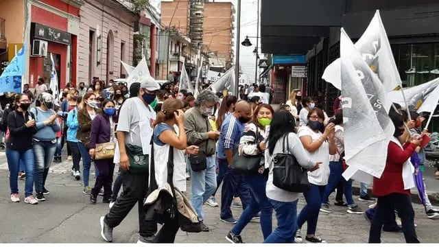 marcha docente en Jujuy