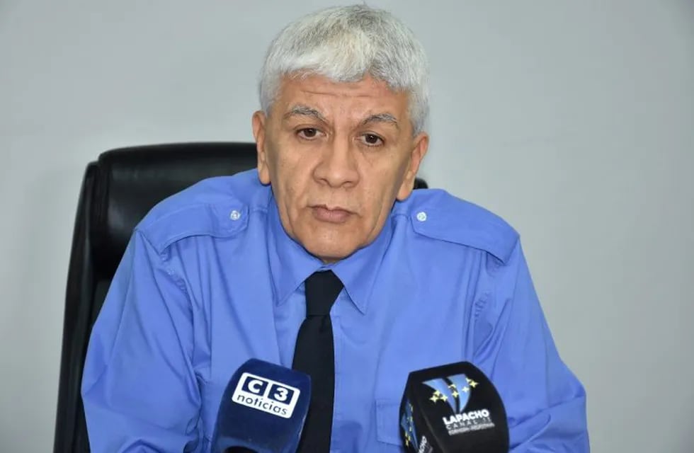 Jefe de la Policía de la provincia de Formosa, comisario general  Walter Arroyo