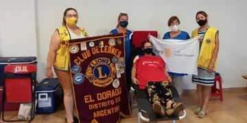 Exitosa jornada de donación de sangre en Eldorado