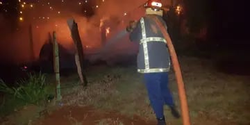 Policías y Bomberos sofocaron tres incendios ocurridos ayer en Oberá