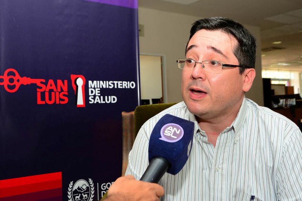 Rodrigo Verdugo, jefe del Programa Epidemiología de San Luis.