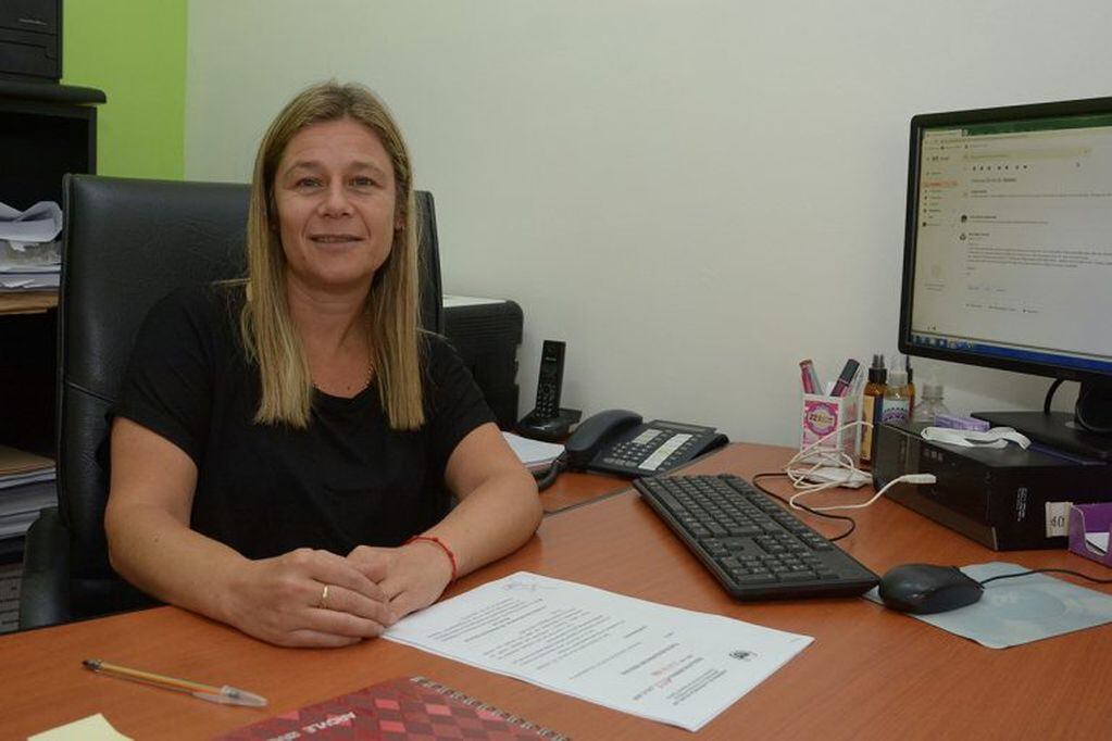 La directora provincial de Ingresos Públicos, Cecilia Badaloni. Foto: ANSL
