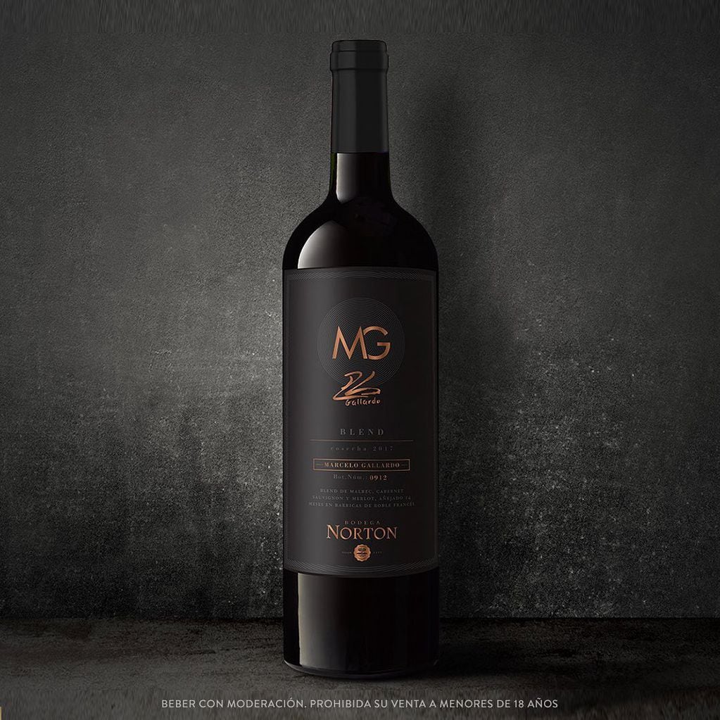 El vino de Marcelo Gallardo "MG".