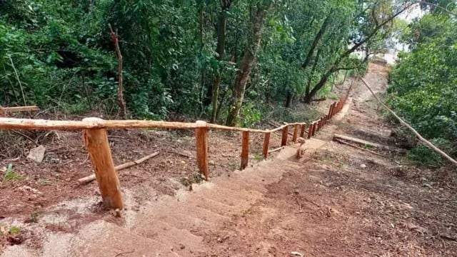 Ejecutan diferentes obras para revalorizar espacios turísticos en Eldorado