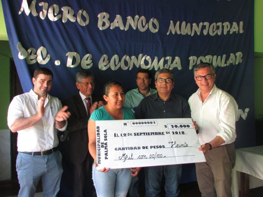 El primer microbanco municipal de Jujuy comenzó a funcionar en septiembre pasado en Palma Sola.