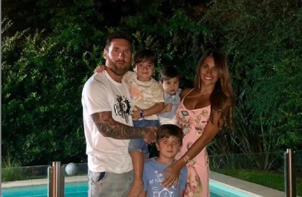 La familia Messsi compartió una foto en Instagram para despedir el 2018.
