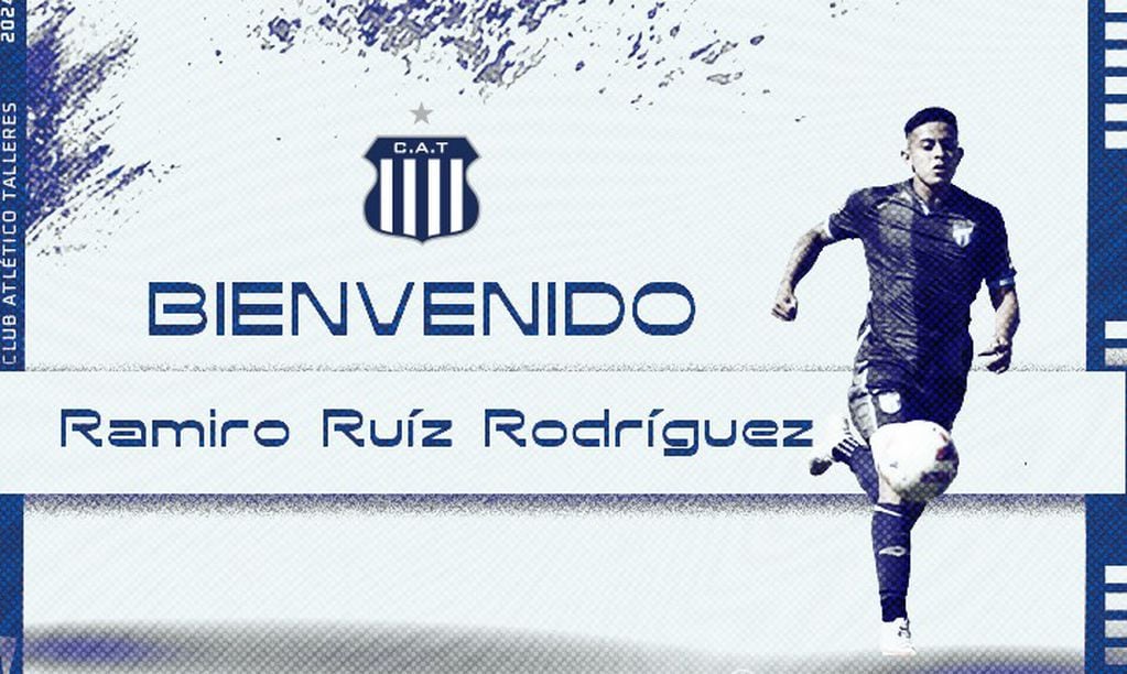 Ramiro Ruíz Rodríguez llega desde Atlético Tucumán.
