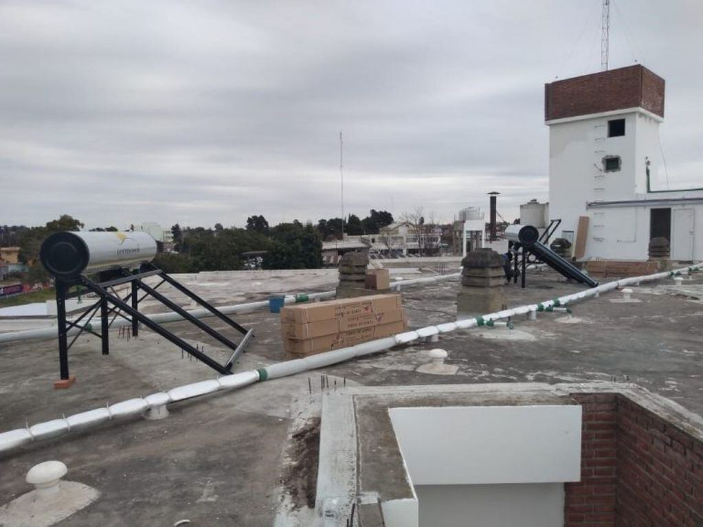 Calefones Solares Clinica Regional Arroyito