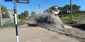 Pavimentación en calle Alem